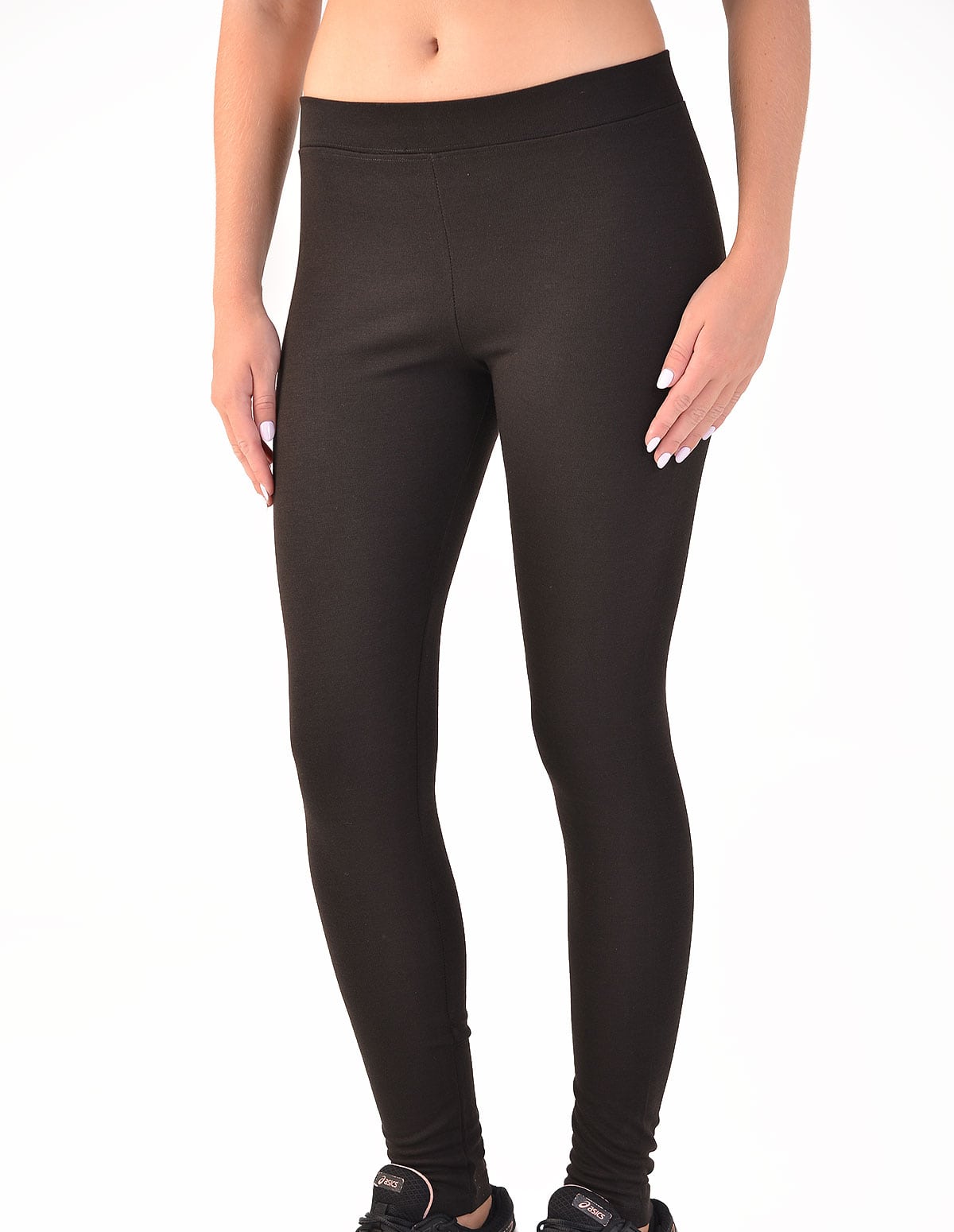  Γυναικείο αθλητικό κολάν tight σε μαύρο χρώμα 2025