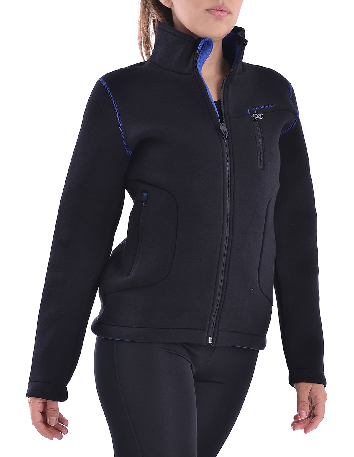  Αθλητικό μπουφάν ενισχυμένο σε μαύρο χρώμα 2025