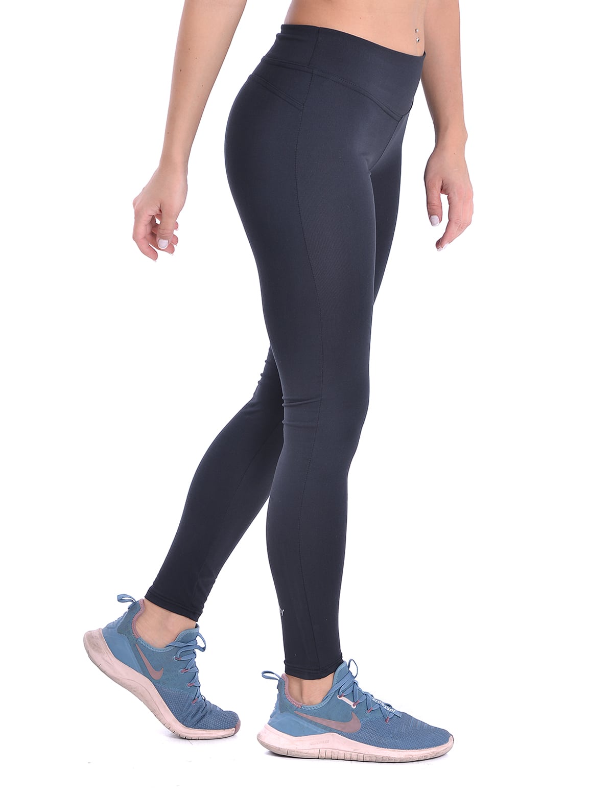  Γυναικείο κολάν push up σε μαύρο (off black) χρώμα 2025