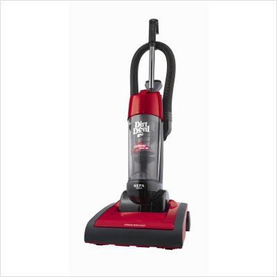 Dirt devil vision cyclonic canister vacuum cleaner with hepa filtration