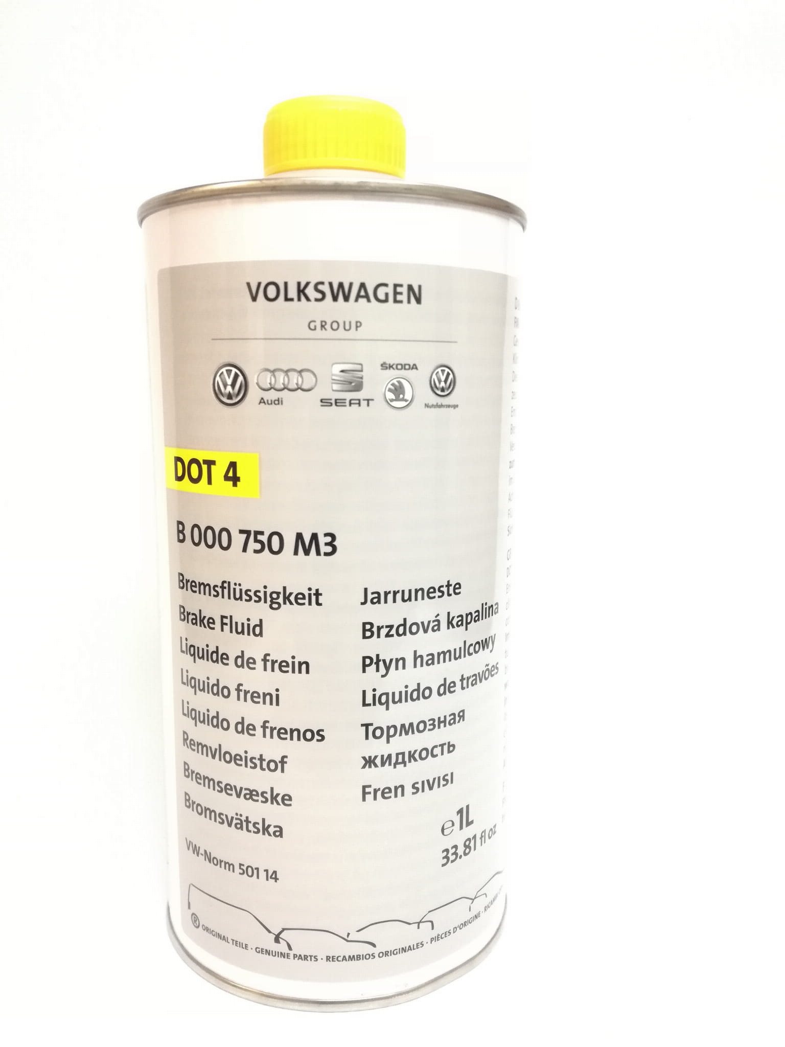 Ulje za kočnice DOT4 VW Audi Seat Škoda