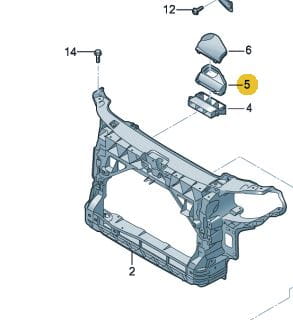 Poklopac usisnika vazduha za 1.4 TDI motore VW, Audi, Seat, Škoda