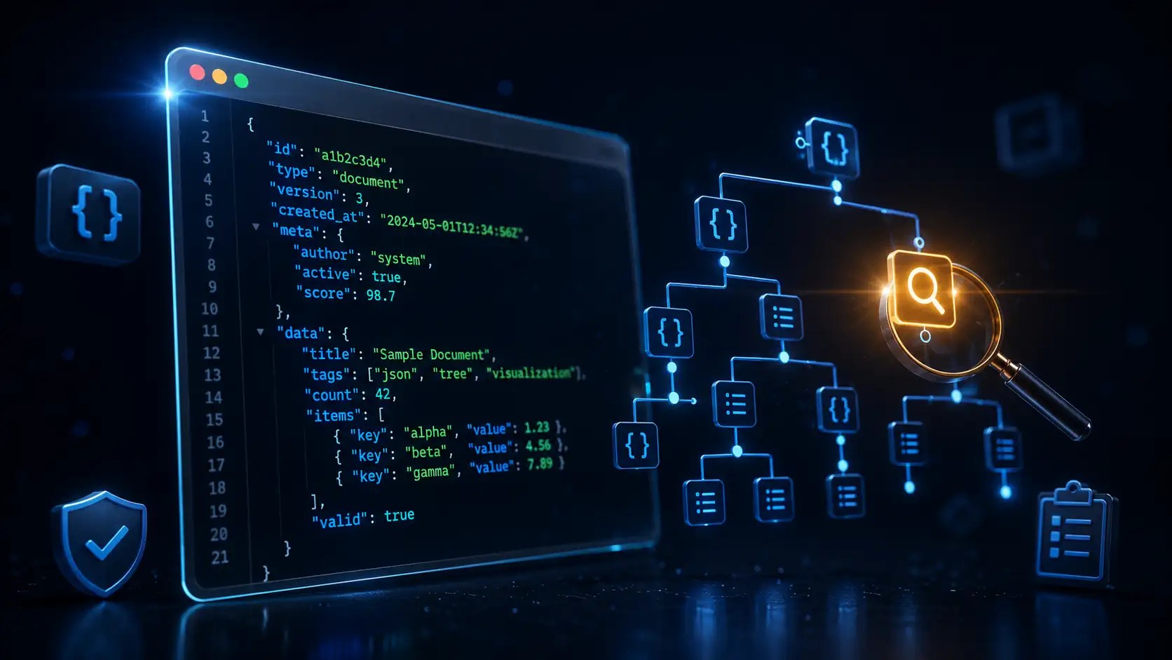 json formatter and validator