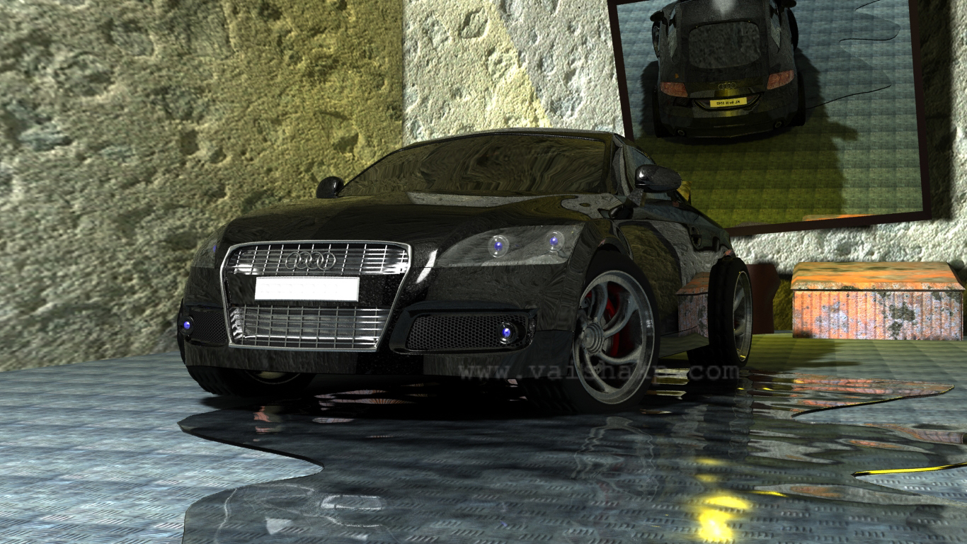 Wanted to make it look better and real. But, this was the maximum I could do at that time with limited resources