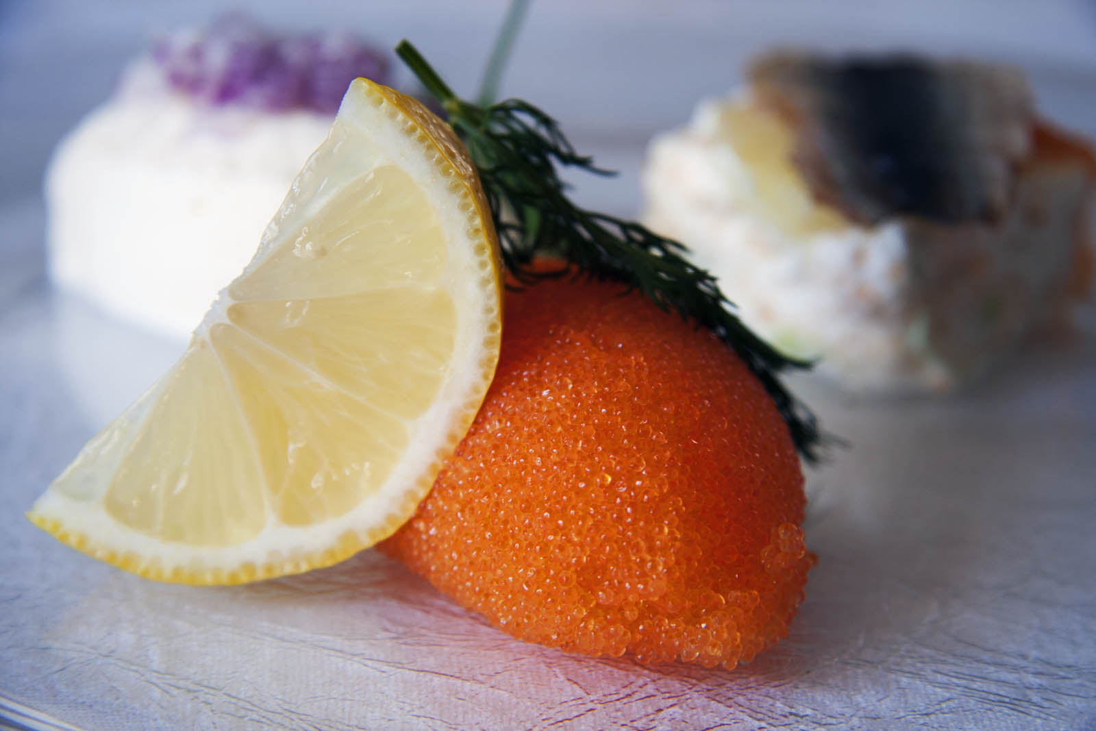 Sweden, Lappland, Kalix vendace roe