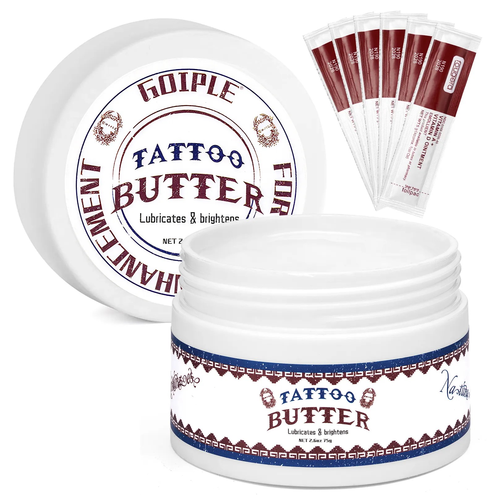 Goiple Tattoo Butter for Before During