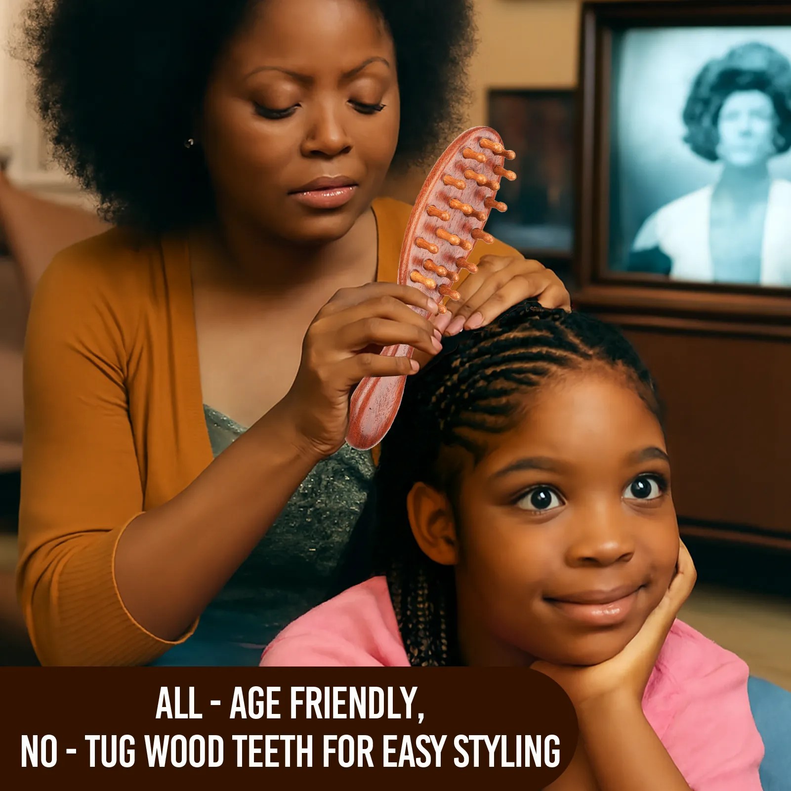 Loc Brush for Dreads, Comfortable Massage Comb
