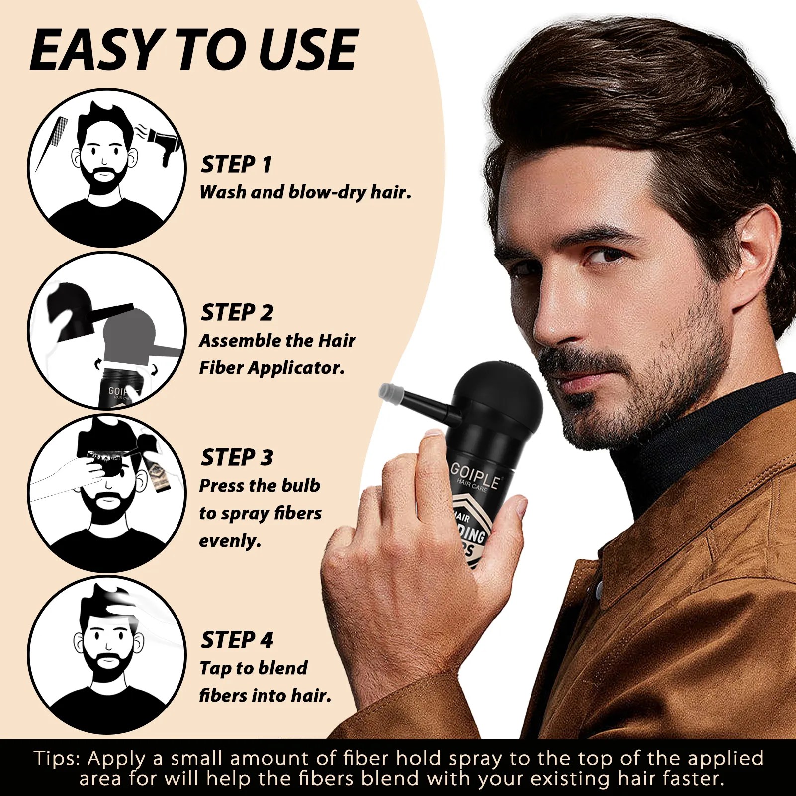 GOIPLE Root Touch Up Hair Color