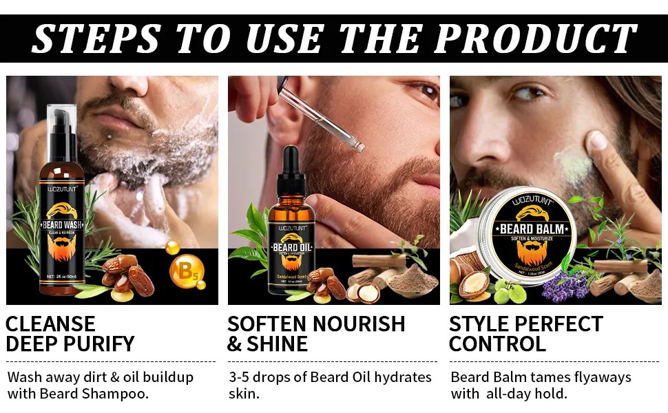 Beard Kit for Men Grooming