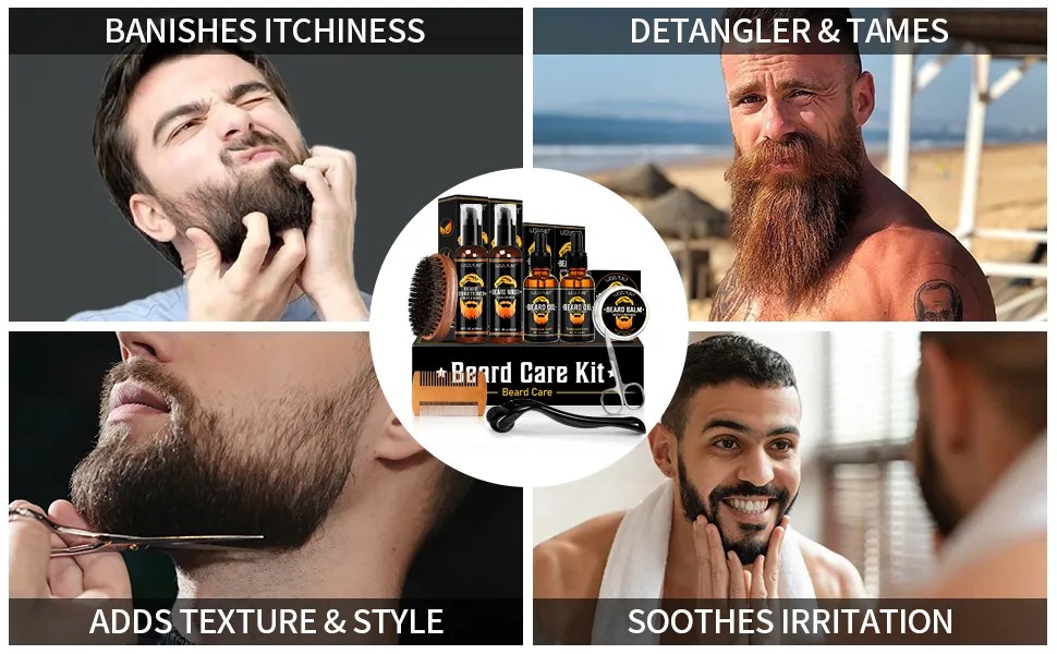 Beard Kit for Men Grooming