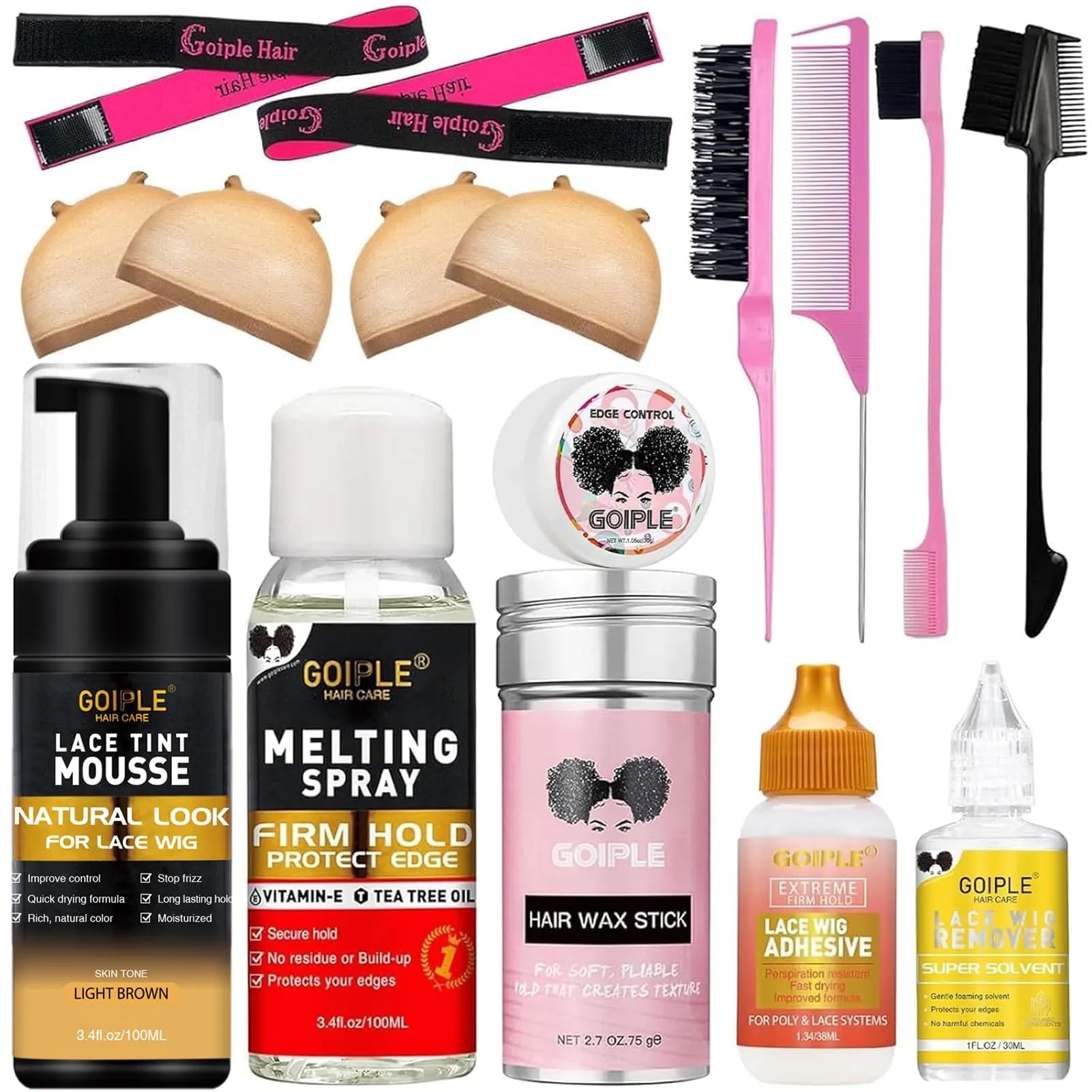Lace Tint Lace Melting Hair Mousse kit