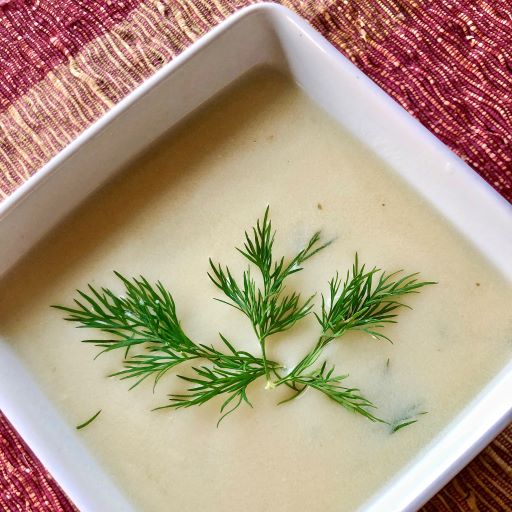 Lemony Chicken & Rice Soup | valeriesfrenchkitchen.com