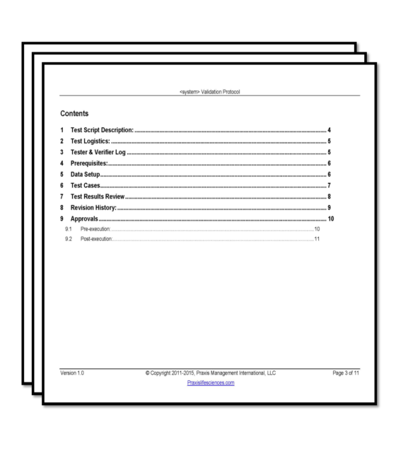 Oq pq protocol template