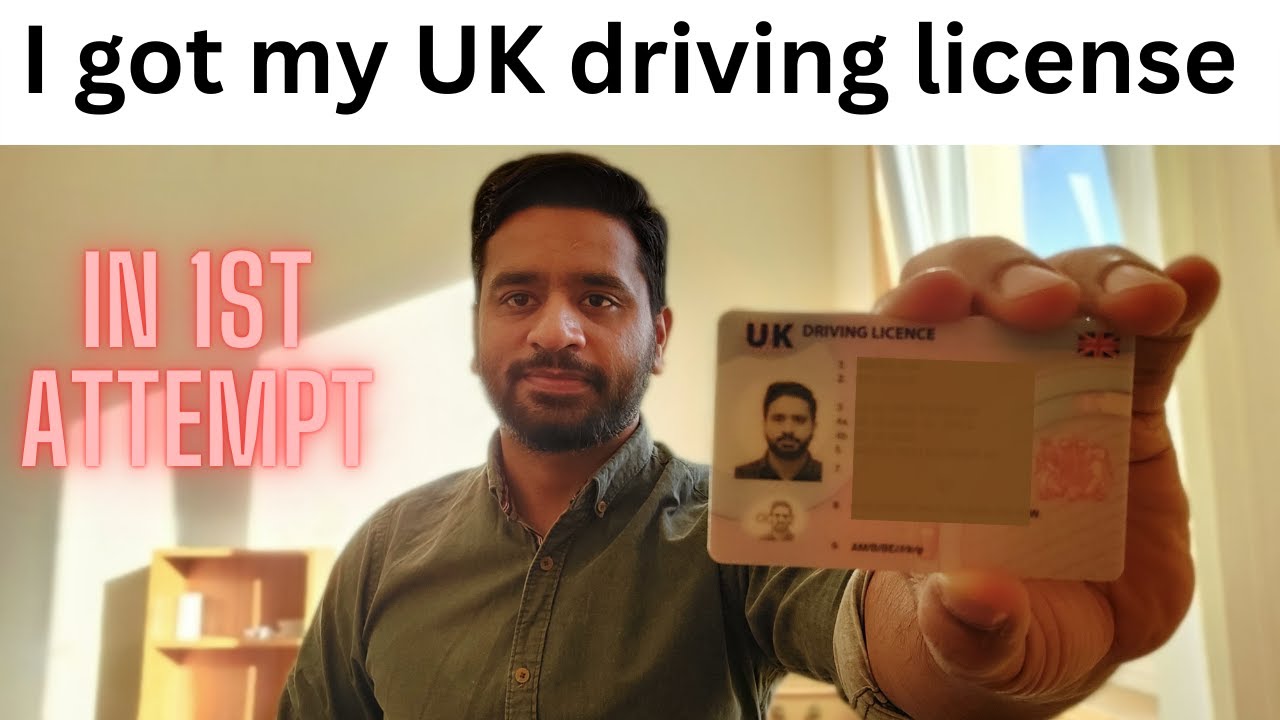 Blank UK Driving Licence