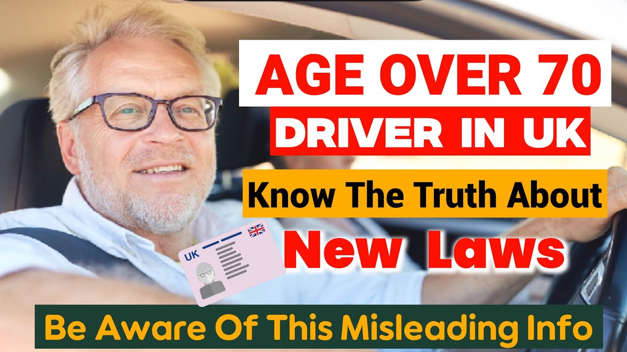 renew driving licence over 70