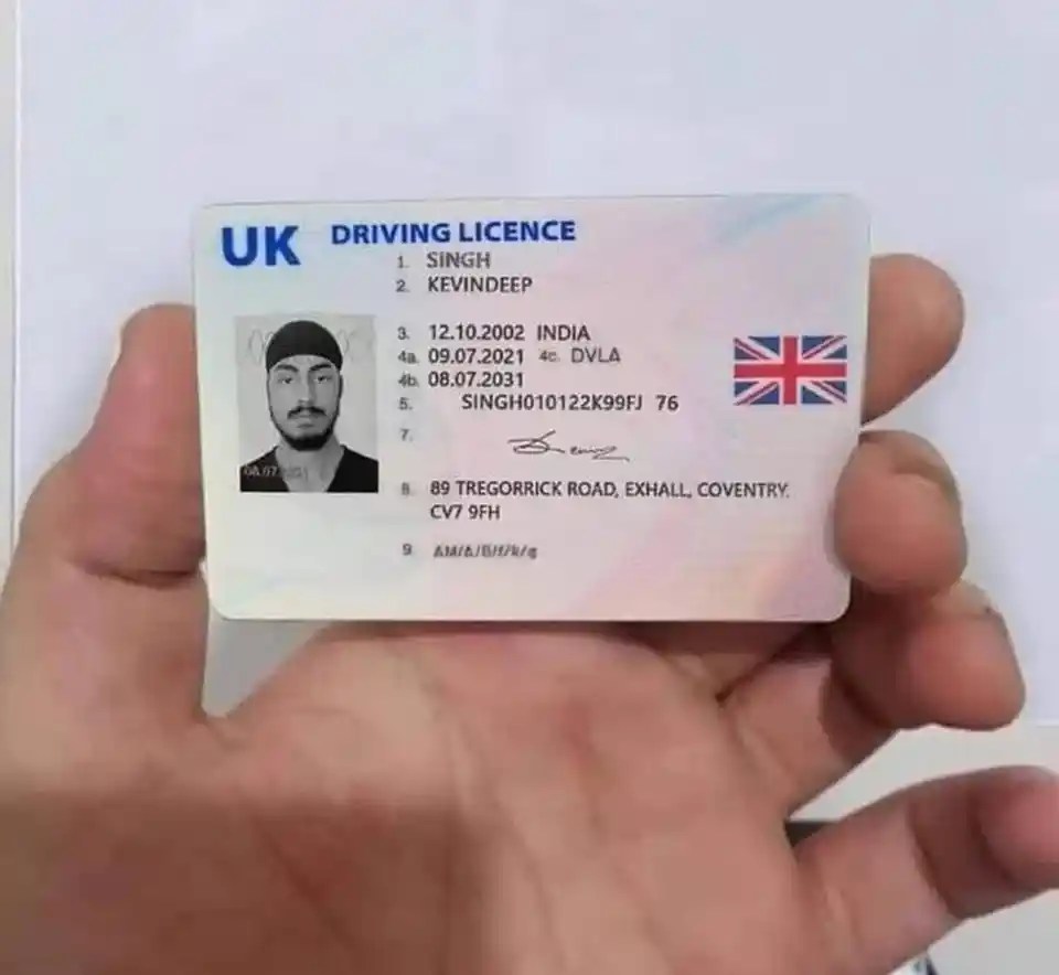 driving licence issue number