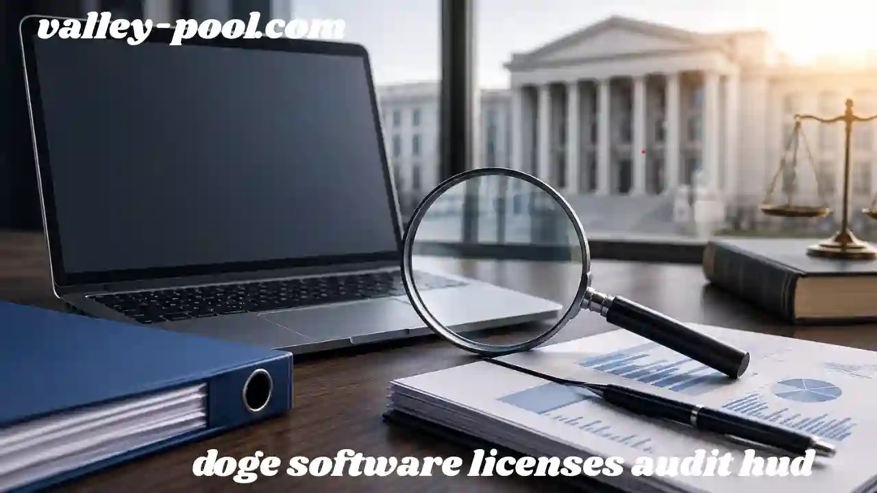 doge software licenses audit hud
