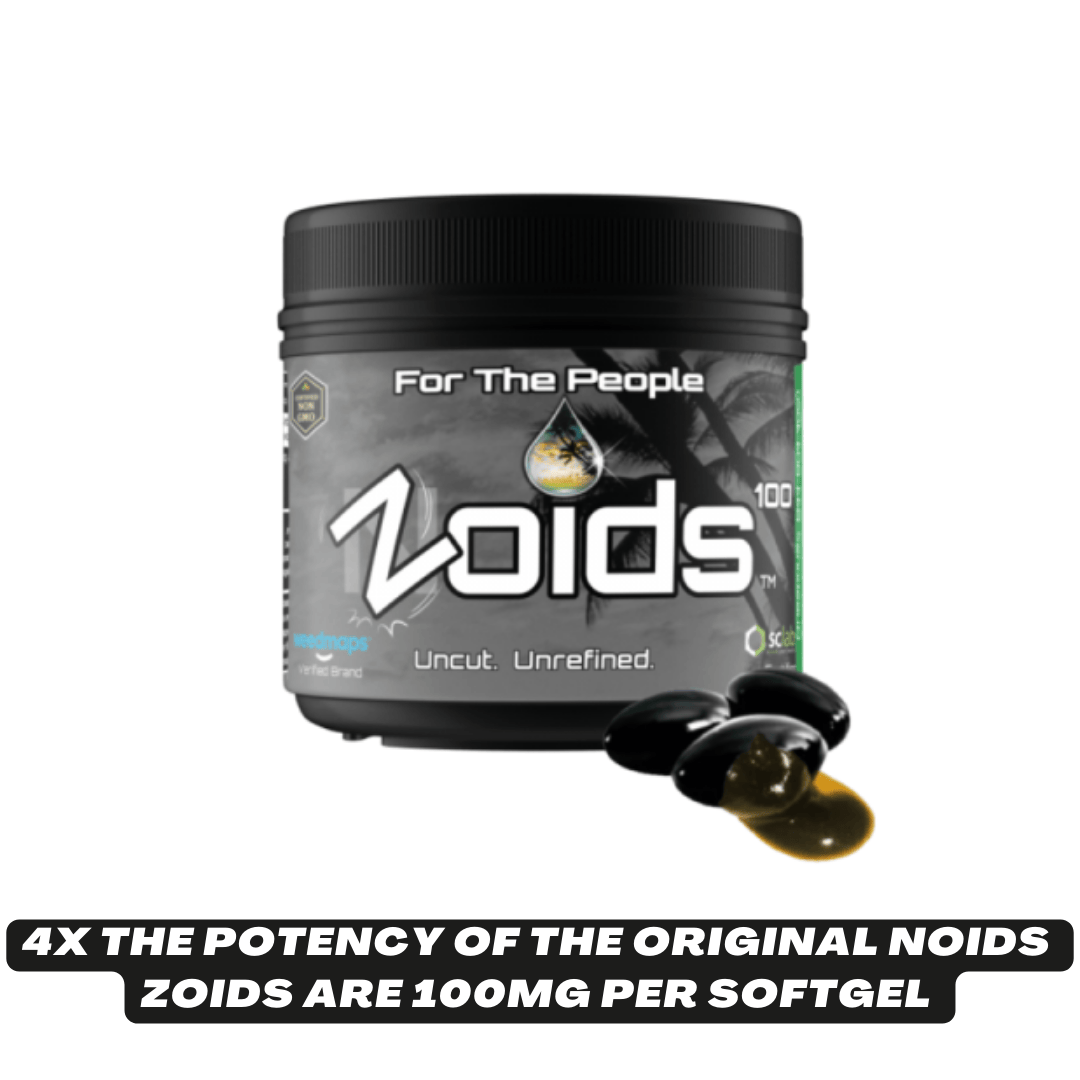 ZOIDS CBD Softgels by CBD For The People