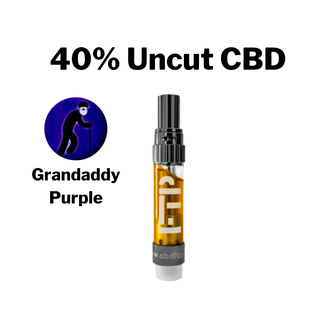 *NEW* 1 Gram 40% GDP Uncut CBD Wax Cartridge (xN) by CBD For The People