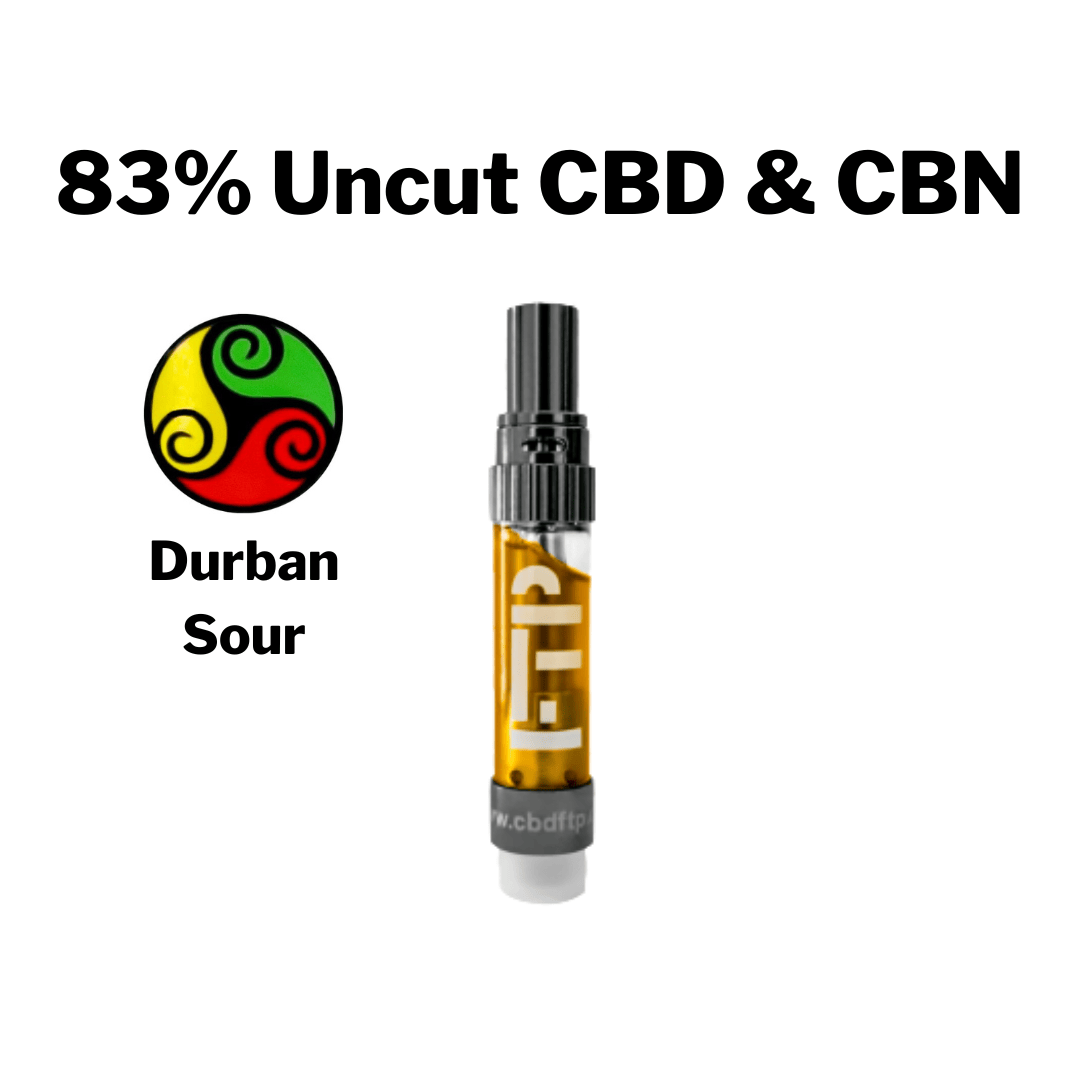 *NEW* 1 Gram 83% BLUE DREAM CBD & CBN Uncut Wax Cartridge (xN) by CBD For The People