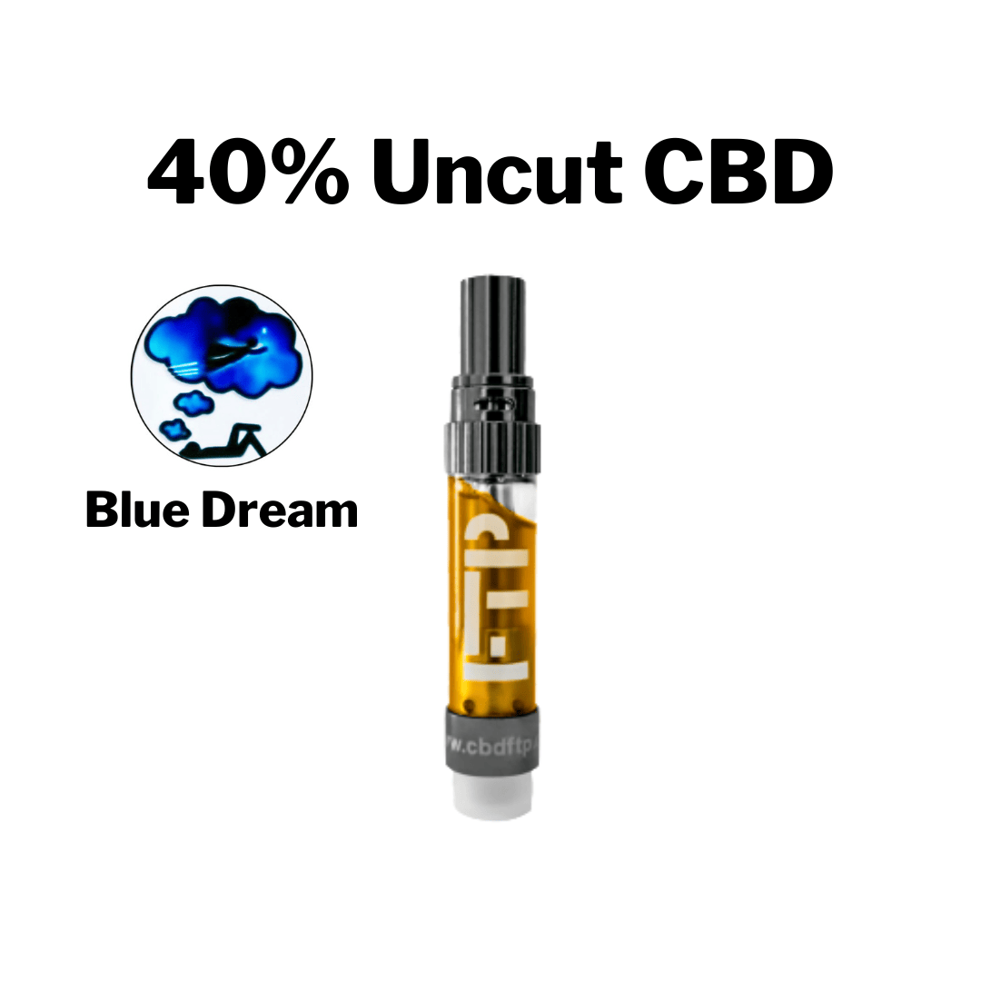 *NEW* 1 Gram 40% BLUE DREAM Uncut CBD Wax Cartridge (xN) by CBD For The People