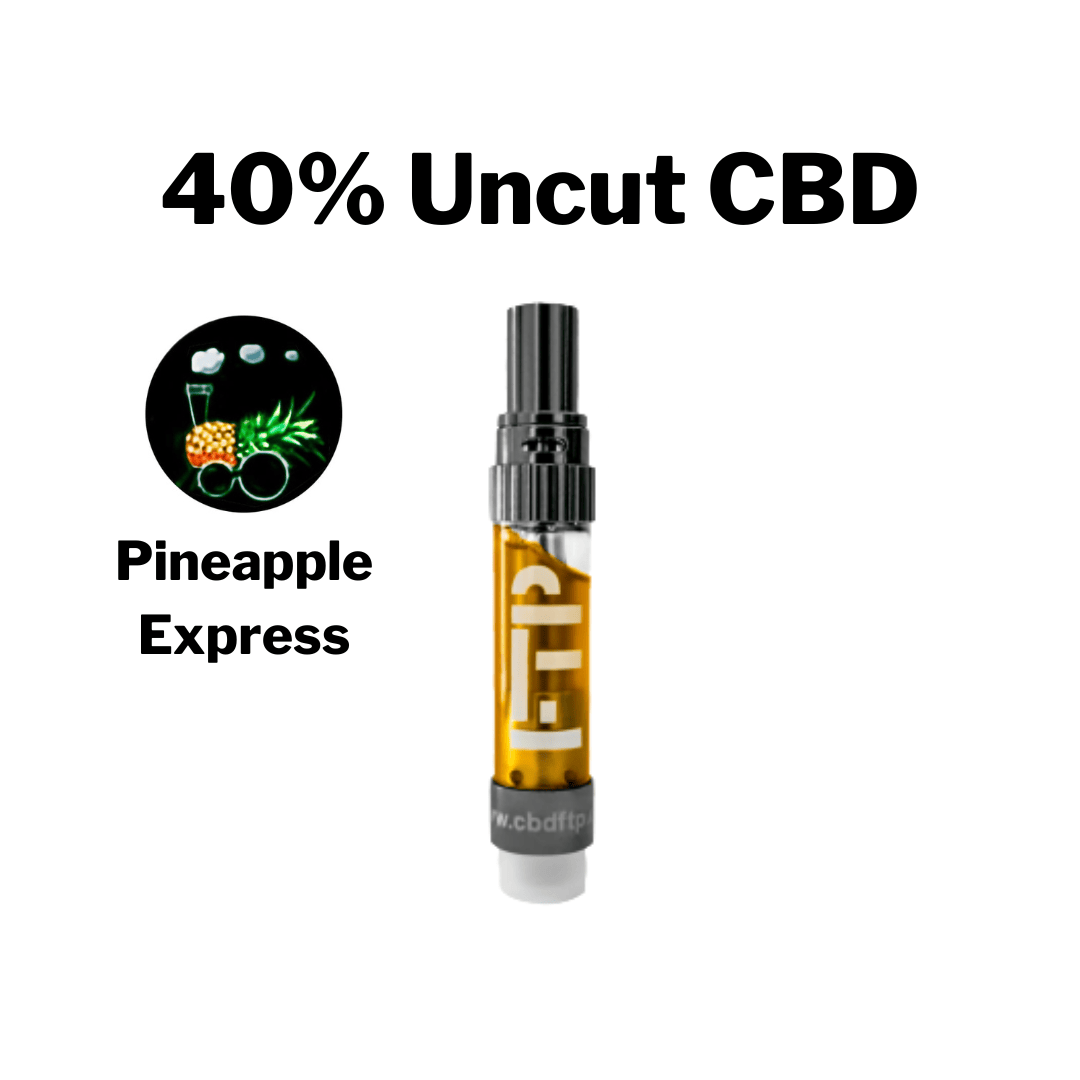 *NEW* 1 Gram 40% PINEAPPLE EXPRESS Uncut CBD Wax Cartridge (xN) by CBD For The People