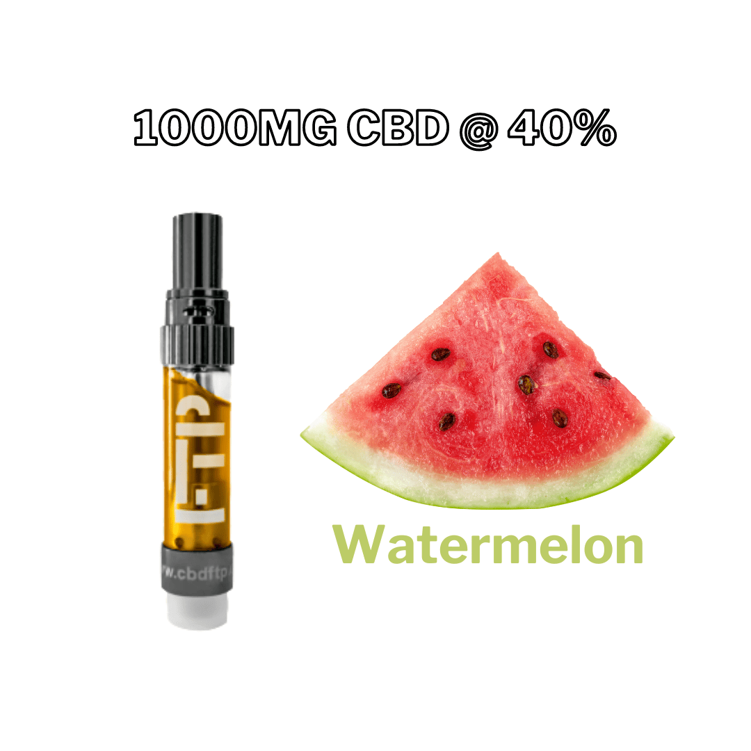 *NEW* 1 Gram 40% WATERMELON CBD Uncut Wax Cartridge (xN) (Sweet Wax)