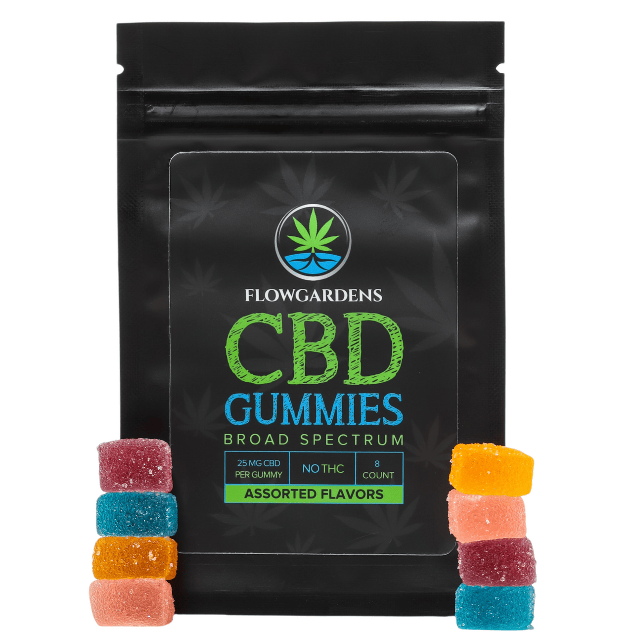 Flow Gardens 200mg Broad Spectrum Gummies