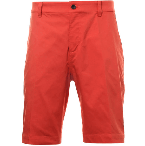Mens Standard Fit Upf 40 Golf Shorts-Track Red Da4139-631