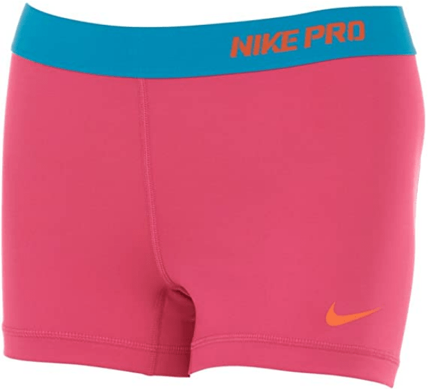 nike blue and pink shorts