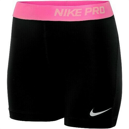nike pro compression shorts pink