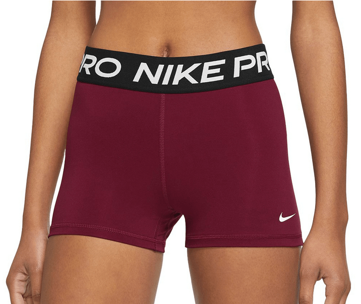 maroon nike compression shorts