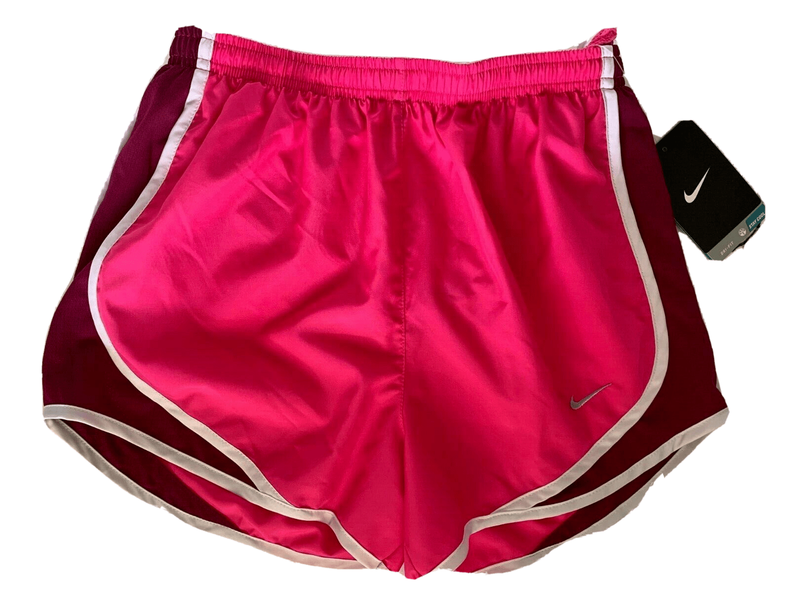 Nike women 3.0 tempo dri fit shorts in pink
