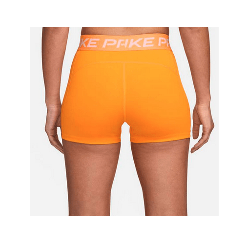 nike pro shorts women orange