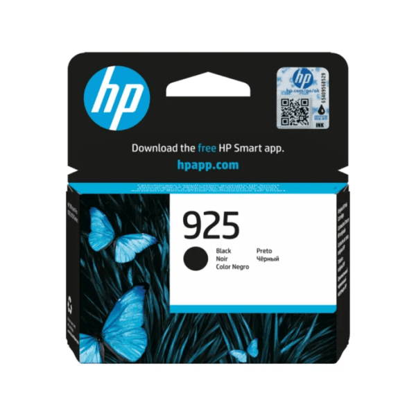 HP 925 Black Original Ink Cas