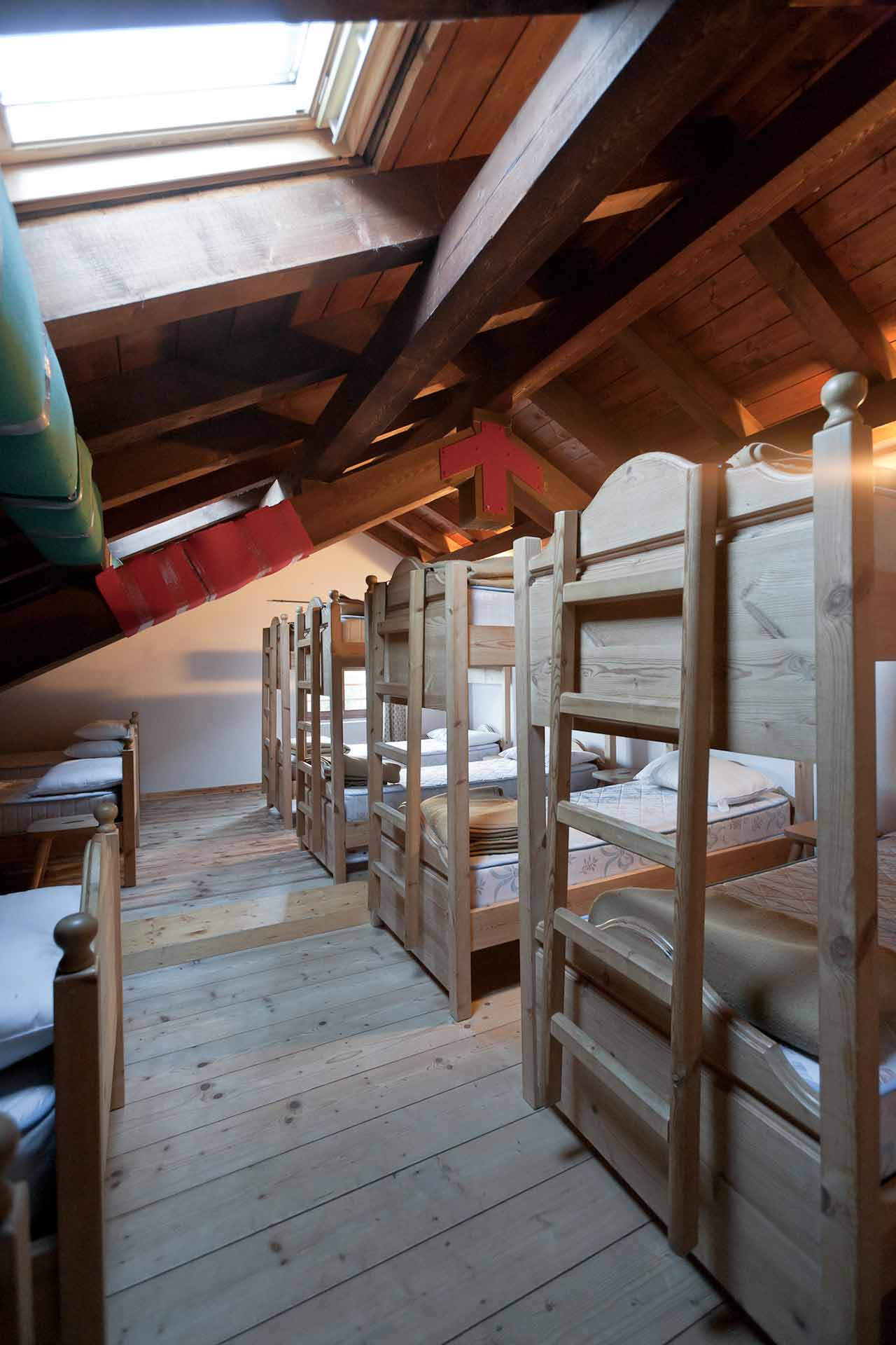 Camera primo piano - Centro didattico ambientale Aula Verde Valpore - Monte Grappa