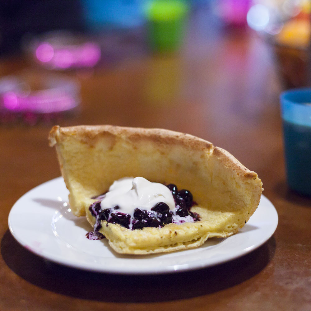 Maysen's birthday dinner