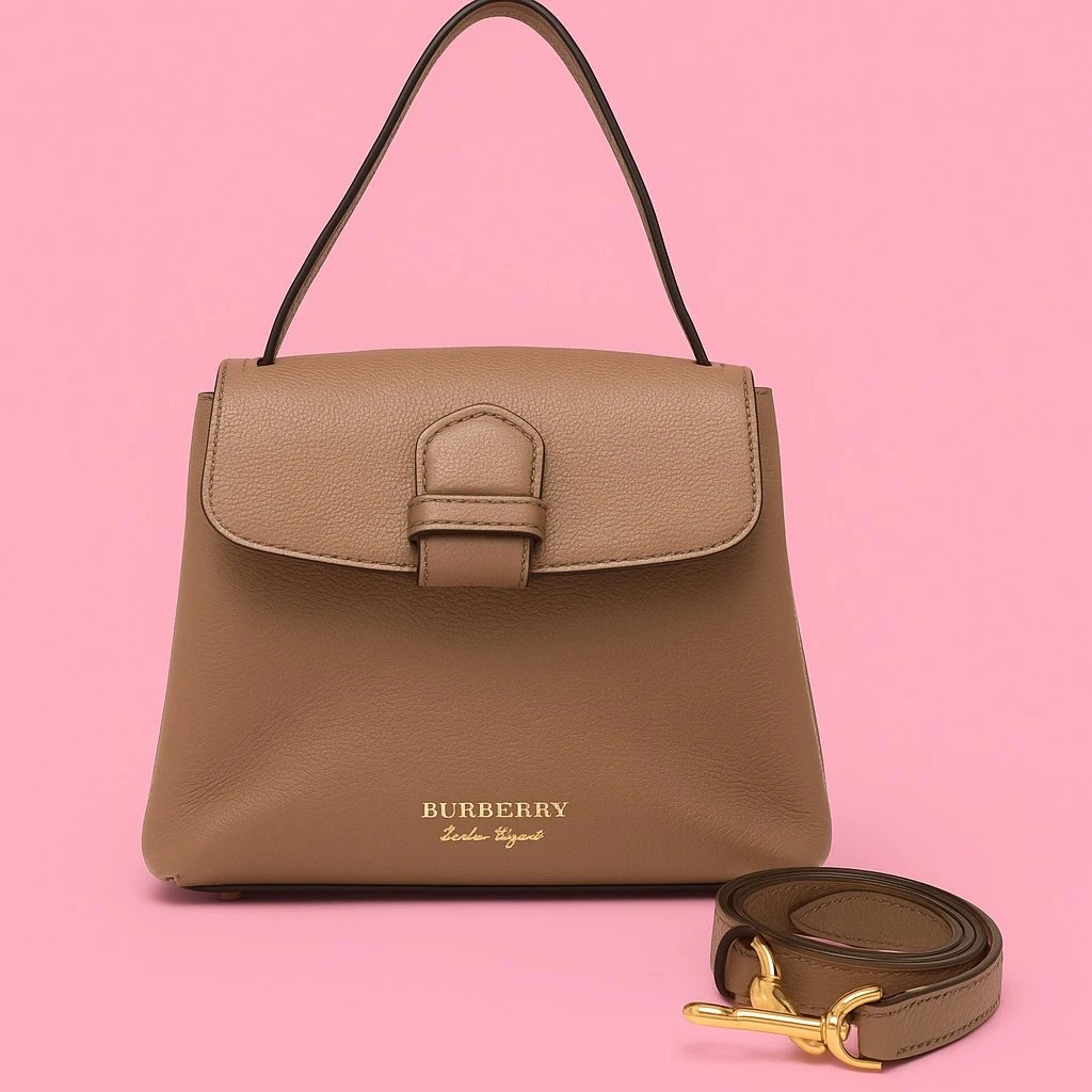 How can you tell if a burberry bag is real