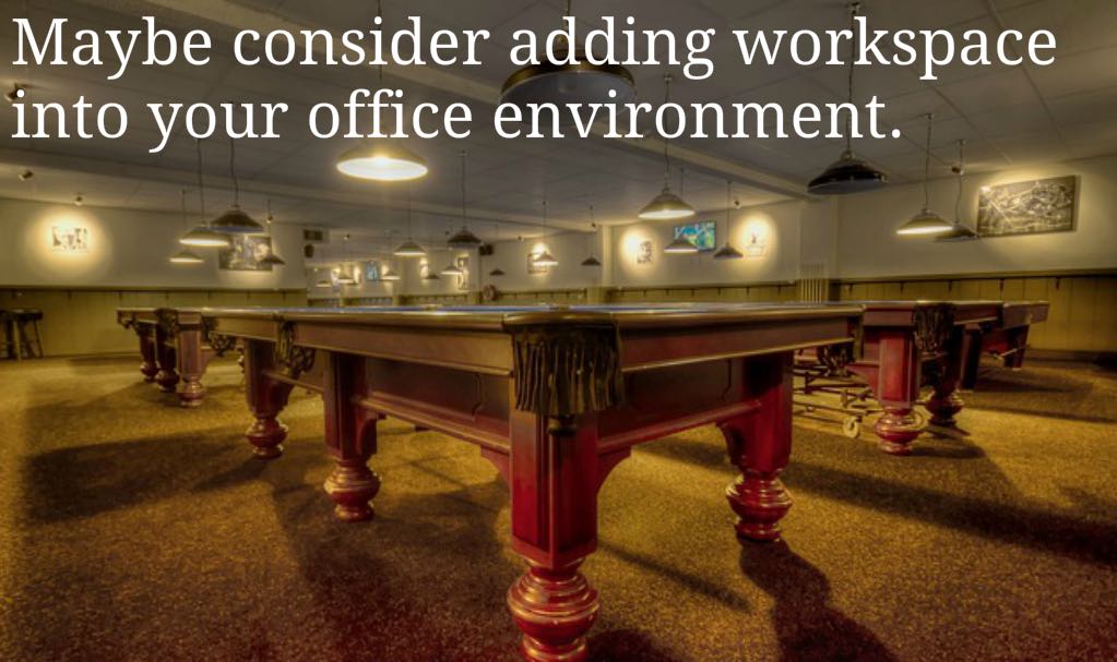 A Fun Working Environment