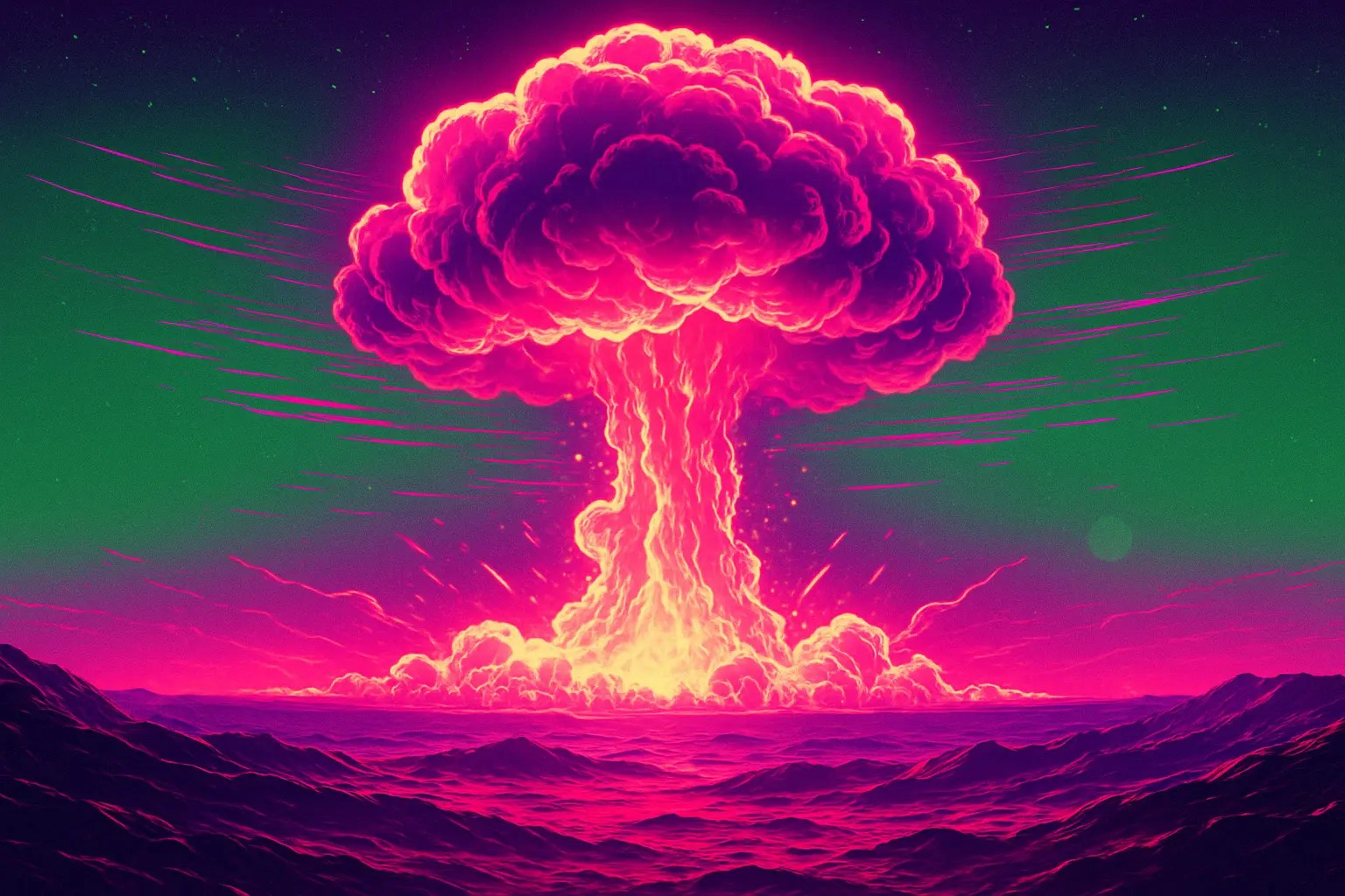 Atom-Massaker auf dem Mars? Atomexplosion auf dem Mars