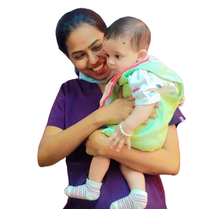 Fertility Expert Dr. Sangeetha Anand with Baby
