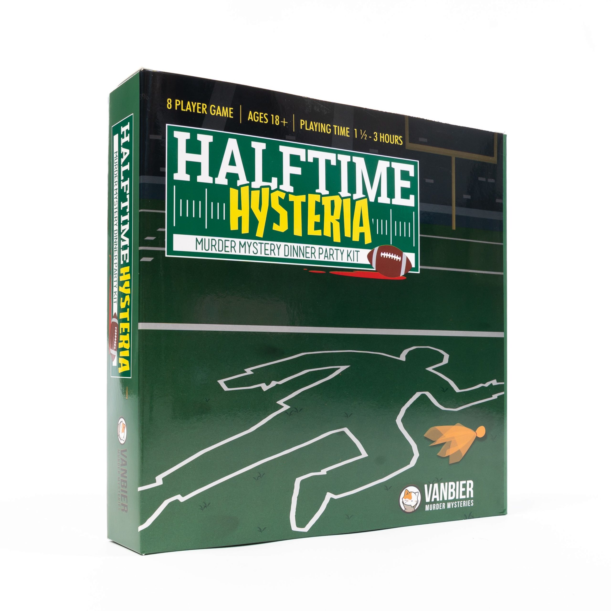 Here's how to reel them in. Halftime Hysteria A Football Party Themed Murder Mystery Dinner Party Game For 8 Adult Players Vanbier Murder Mysteries