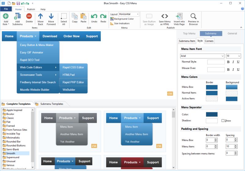 Css Menu Inside Html5 Drop Down Menu Template 10 Examples Of Professional Templates Ideas - Retina Landscape Designs for Desktop