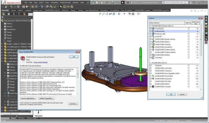 Canada SolidWorks 2018 SP1.0