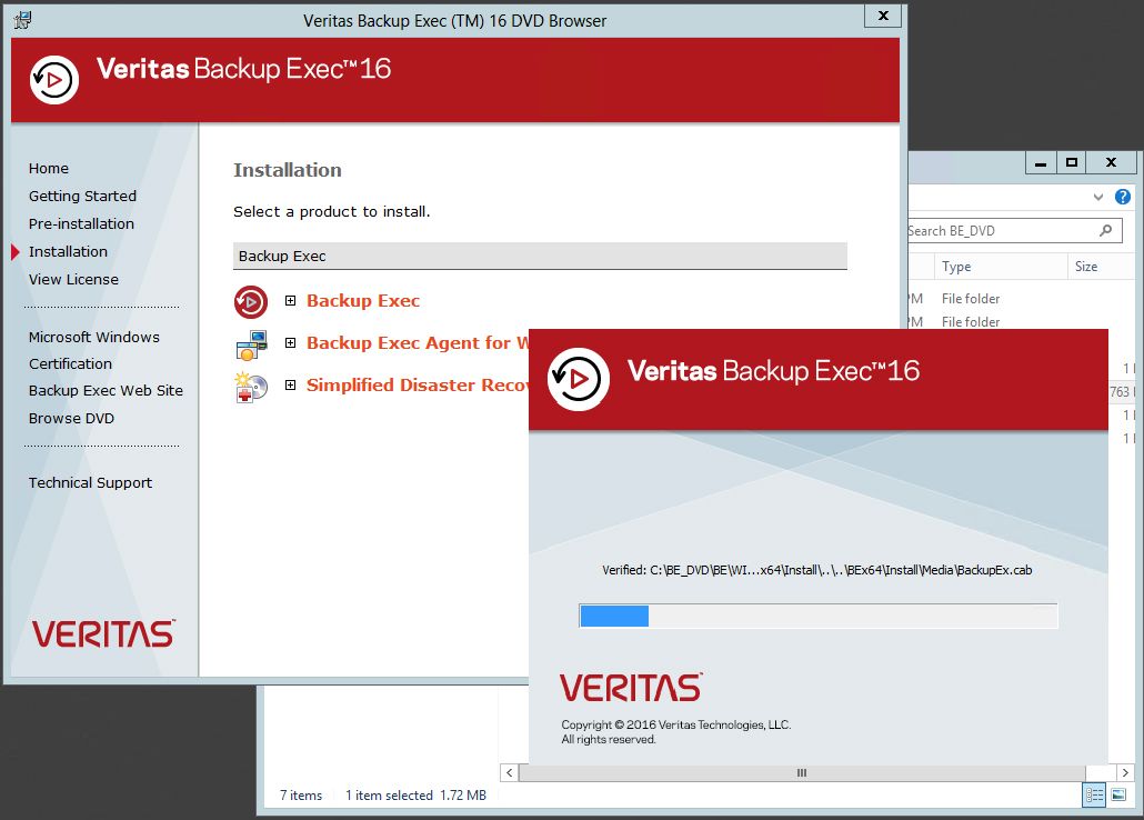 Canada Symantec Backup Exec 16