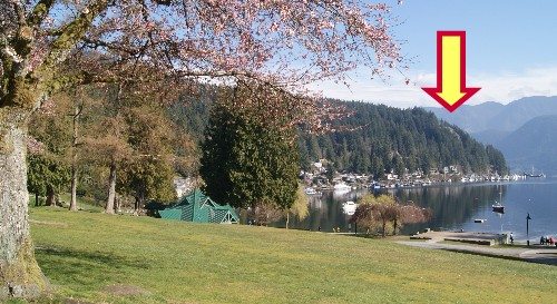 View of Deep Cove from Quarry Rock