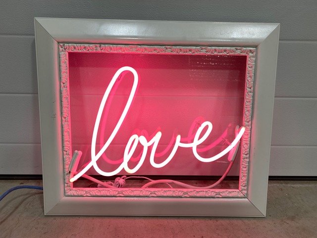 Pink Love Neon Sign