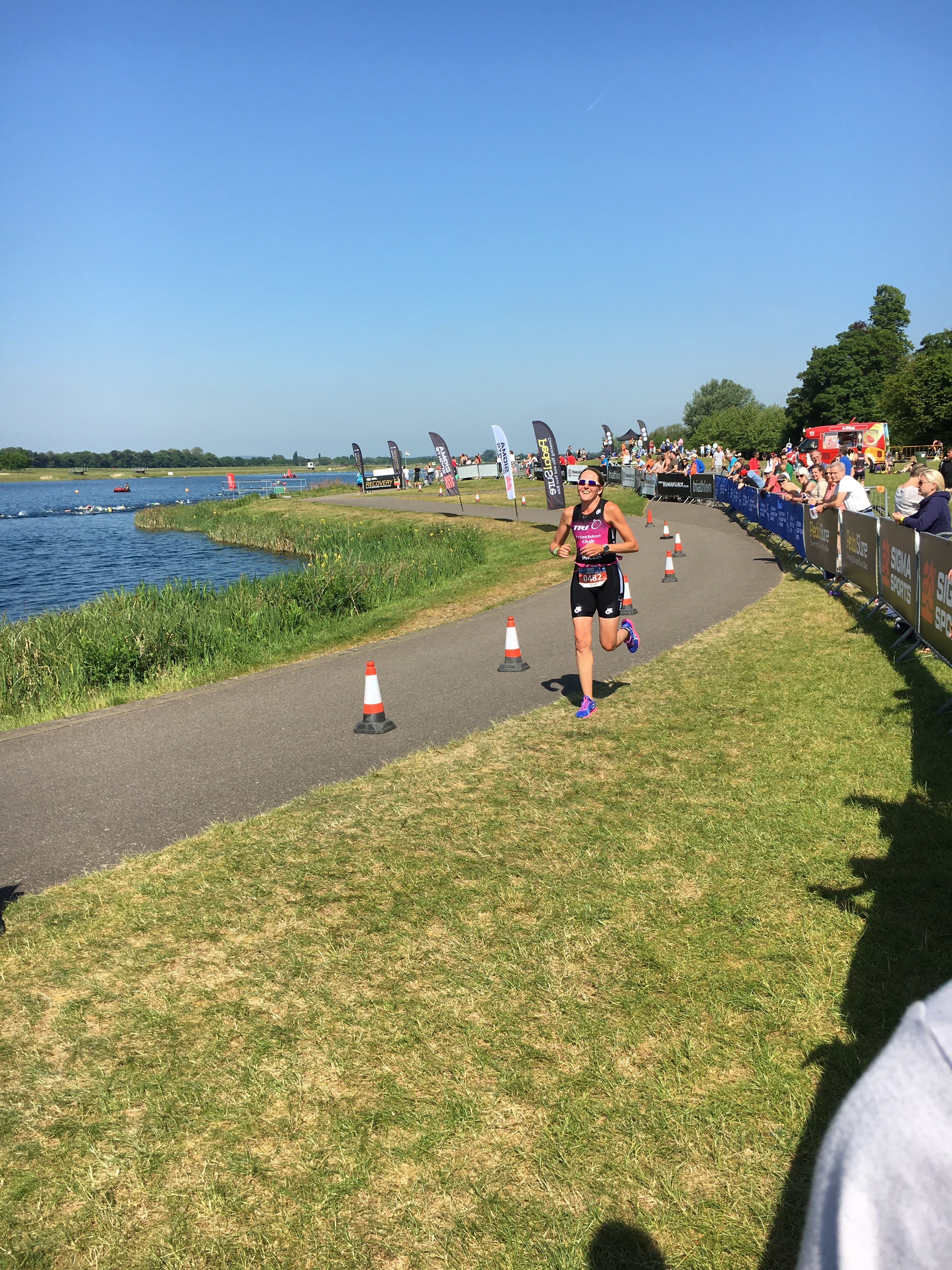 And there's the finish - so happy!