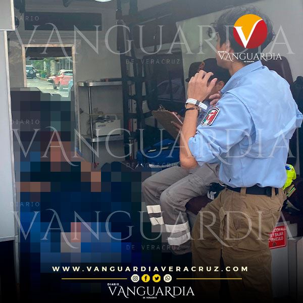 Taxista no la vio y la arrolló en la zona centro de Poza Rica