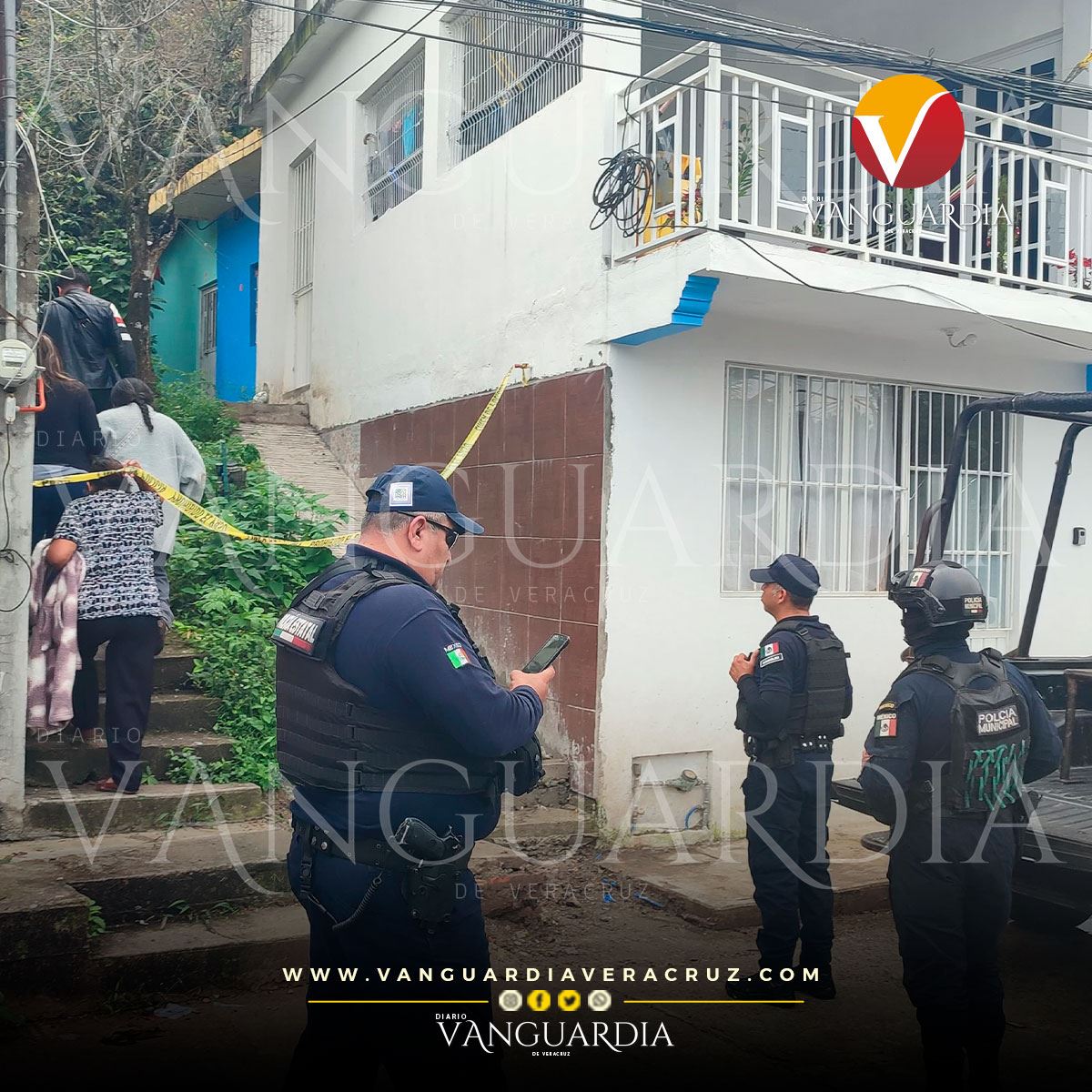 Localizan restos humanos en domicilio, en Papantla